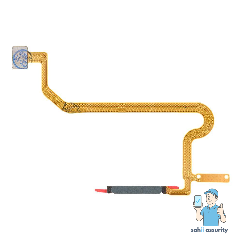 Fingerprint Sensor with Flex Cable for Vivo Y17s Black